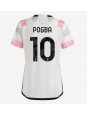 Juventus Paul Pogba #10 Vieraspaita Naisten 2023-24 Lyhythihainen
